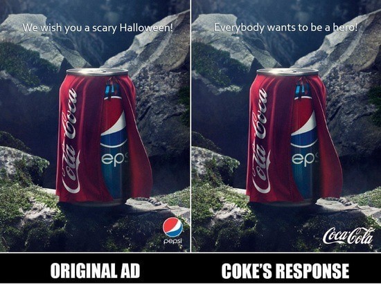 Coke vs Pepsi: A Scary Halloween Ad Campaign